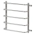 Полотенцесушитель София Гранд (без полок) 1" 500х600 (5 перекл.) нерж. Полотенцесушитель София Гранд (без полок) 1" 500х600 (5 перекл.) нерж.