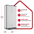 Водонагреватель электрический Ariston ABSE VLS LUX PW WIFI  80 (1,5+1 кВт, 2 ТЭНа, плоский)