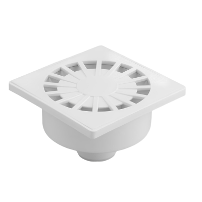 Трап ПП вертикальный D110 решетка пластиковая 150х150 (24) *