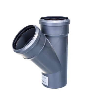 Тройник ПП канализационный СИНИКОН D-110/110 (45 град.) (20) (Р-О)