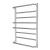 Полотенцесушитель Багдад (без полок) 1/2" вн. рез. 500х800 (8 перекл.) нерж.