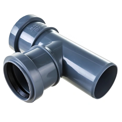 Тройник ПП канализационный D-50/50 (90 град.) ПОЛИТЭК (50)