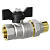 Кран шаровой с американкой полнопроходной (бабочка) LD Pride 1 1/4" (6) 