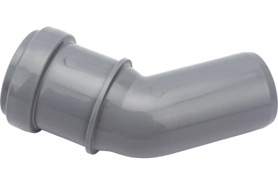 Отвод ПП канализационный D 32 (45 град.) ПОЛИТЭК (60)