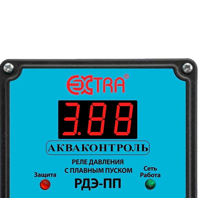 Реле давления электронное Акваконтроль РДЭ-10-2,5-ПП (плавный пуск, 2,5 кВт) (Р-О)
