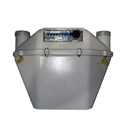 Счетчик газа NOVOGAS СГМН-МТ1-G 4 межосевое 200 мм, левый, термокорр. 1 1/4" (СЛЕВА НАПРАВО)