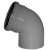 Отвод ПП канализационный D 110 (67 град.) (20)
