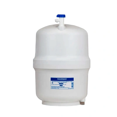 Бак накопительный пластиковый НБ-12П (3.2G) с шаровым краном Poseidon 8 л.