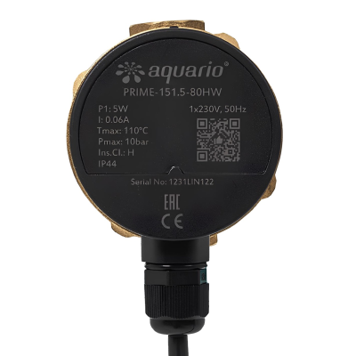 Насос ГВС циркуляционный Aquario PRIME-151.5-80HW