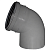 Отвод ПП канализационный D 110 (67 град.) (20)