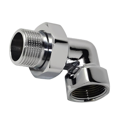 Американка угловая нар.-вн. ХРОМ 1/2" TIM (64/16)
