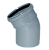 Отвод ПП канализационный D 50 (30 град.) (100)