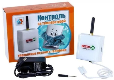 Теплоинформатор / Модуль GSM Котел.ОК (контроль за температурой, управление котлом с телефона)