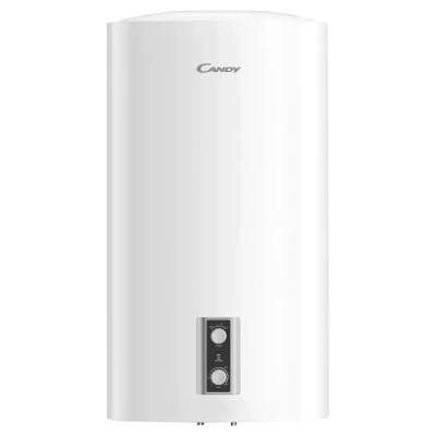 Водонагреватель электрический Candy CF80V-P1 INOX (0,7/1,3/1/2 кВт, ПЛОСКИЙ, мех. терм., НЕРЖ) (Р-О)