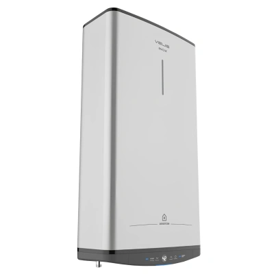 Водонагреватель электрический Ariston ABSE VLS PRO PW  80 (1,5+1 кВт, 2 ТЭНа, плоский, покр. Ag+)