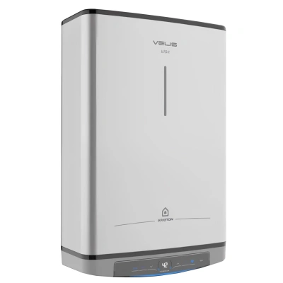 Водонагреватель электрический Ariston ABSE VLS LUX INOX WIFI  50 (1,5+1 кВт, 2 ТЭНа, плоский, НЕРЖ)