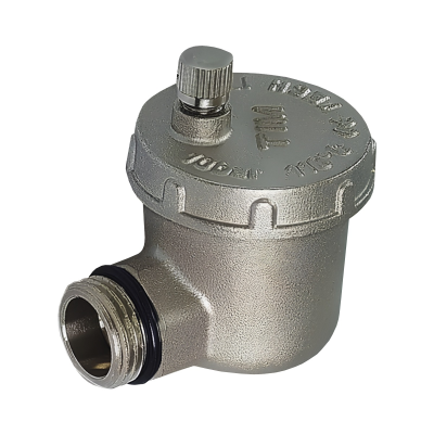 Автоматический воздухоотводчик боковое подключение (латунь) TIM 1/2" (60)