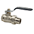 Кран шаровой с американкой полнопроходной (рычаг) AQUALINK, 1 1/4" (30/5) 