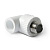 PP-R Угольник комбинированный НР Белый 20-1/2 PRO AQUA (150/10)