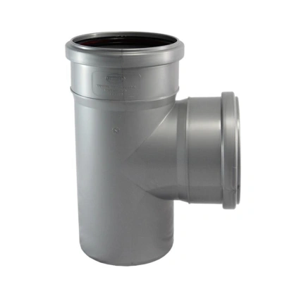 Тройник ПП канализационный СИНИКОН D-110/110 (87 град.) (20) (Р-О)