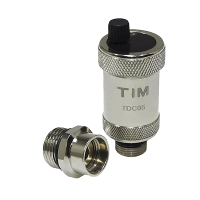 Автоматический поплавковый воздухоотводчик хром. 10 бар TIM 1/2" (100/10)