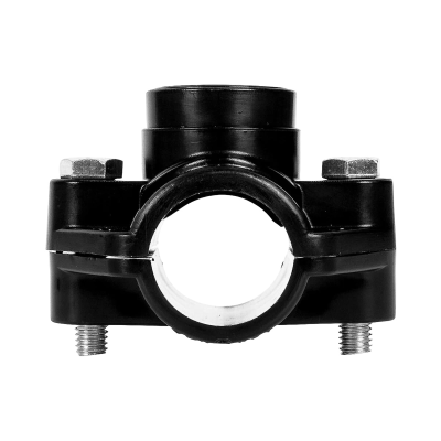 Врезка седловая ПЭ 32x1/2" двухболтовая (180/1)