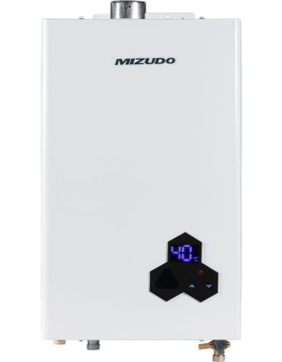 Газовая колонка MIZUDO Pearl Ultra ВПГ 4-14Т (ТУРБО, с дымоходом- отдельной коробкой)