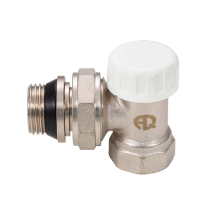 Клапан запорно-регулирующий настроечный угловой AQUALINK 1/2" (100/10)