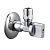 Кран шаровой угловой для подключения сантехнических приборов MVI 1/2"*M10 (120/5) 