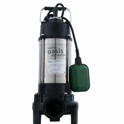 Насос дренажный/фекальный Oasis F-130R 1300 Вт (1300 Вт., 310 л/мин, напор 13 м, с реж. мех.)