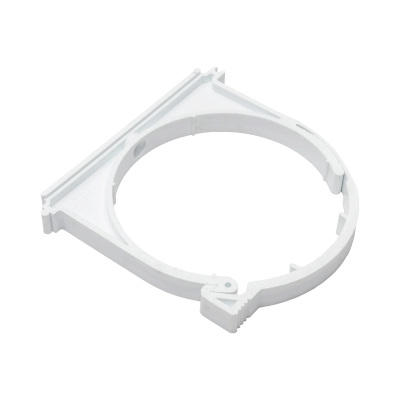 Крепление для канализационной трубы ПП бесшумное белое 110 ПОЛИТЭК (40)