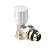 Вентиль т/р верхний угловой с кольцом MVI Premium 1/2" (80/10)