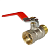 Кран шаровой муфта/резьба (рычаг) OTMO 3/4" (150/10) 