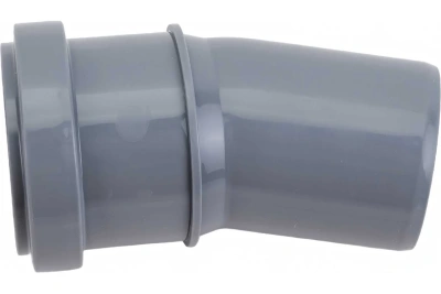 Отвод ПП канализационный D 50 (15 град.) ПОЛИТЭК (40)