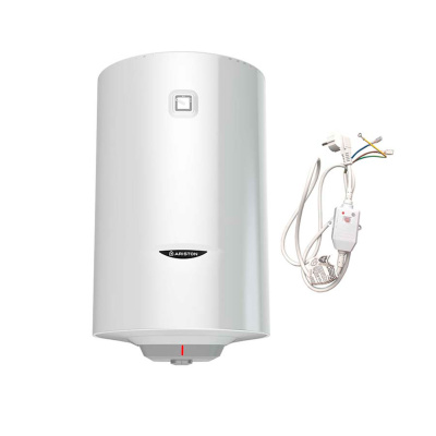 УЦ Водонагреватель электрический Ariston PRO1  R ABS 100 V (1,5 кВт, кругл, мех.) новый, вмятины купить дешево в PROотопление