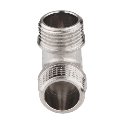 Уголок нар.-нар. 3/4" никелированный AQUALINK (10/120) Уголок нар.-нар. 3/4" никелированный AQUALINK (10/120)