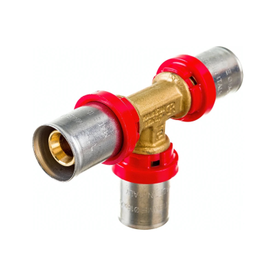  Тройник прессовый Tiemme 16х16х16 (Р-О)