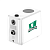 Насосная станция с част. рег. PUMPMAN S-BOX6.5-60 PRO бак 0,5 л. (1000Вт, 108 л/мин, напор 60 м)