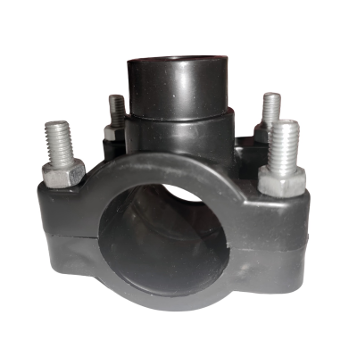 Врезка седловая ПЭ 125x3/4" четырехболтовая (38/1)