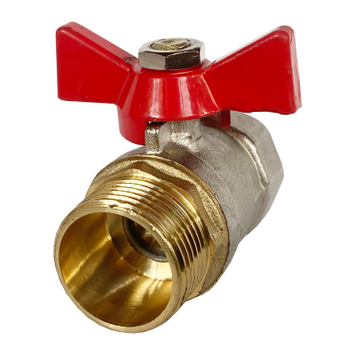 Кран шаровой муфта/резьба (бабочка) OTMO 3/4" (150/10)