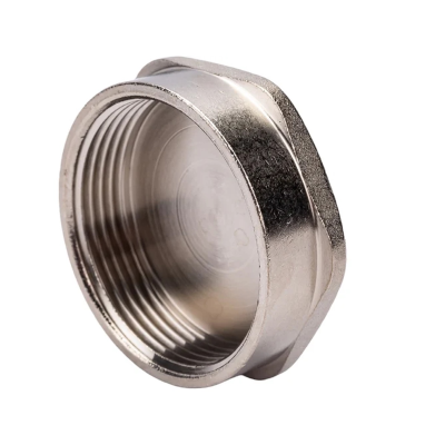 Заглушка внутр. резьба 1 1/2" никелированная AQUALINK (10/80)
