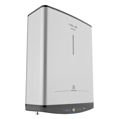 Водонагреватель электрический Ariston ABSE VLS PRO PW  50 (1,5+1 кВт, 2 ТЭНа, плоский, Ag+)