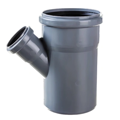 Тройник ПП канализационный D-110/50 (45 град.) ПОЛИТЭК (50)