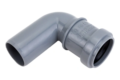Отвод ПП канализационный D 32 (87 град.) ПОЛИТЭК (60)