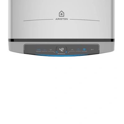 Водонагреватель электрический Ariston ABSE VLS LUX INOX WIFI 100 (1,5+1 кВт, плоский, НЕРЖ)