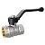 Кран шаровой муфтовый полнопроходной (рычаг) LD Pride 1 1/2" (4) 