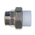 Муфта PPR разъем. НР 25 х 3/4" DIAL (200/20) Муфта PPR разъем. НР 25 х 3/4" DIAL (200/20)