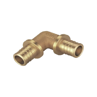 Отвод двухсторонний аксиальный латунный TIM 25 (120/15)