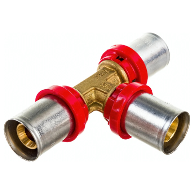  Тройник прессовый Tiemme 16х16х16 (Р-О)