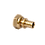 Переходник аксиальный латунный с накидной гайкой MVI 25x3/4” (250/10)